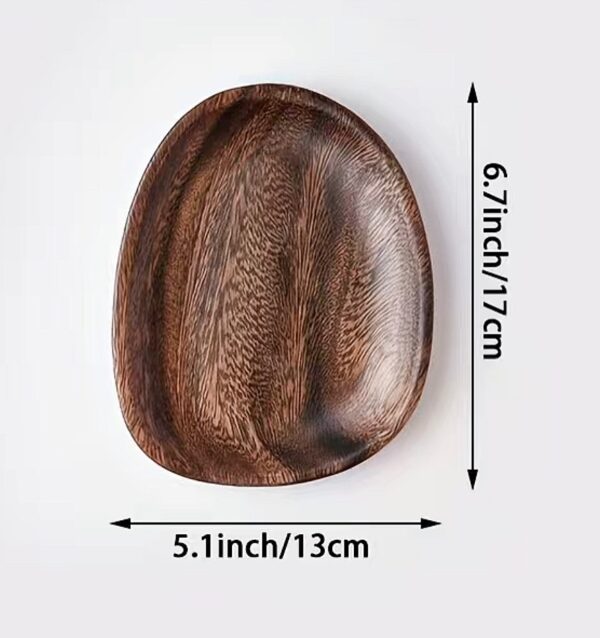 Platos irregulares de madera - Image 3