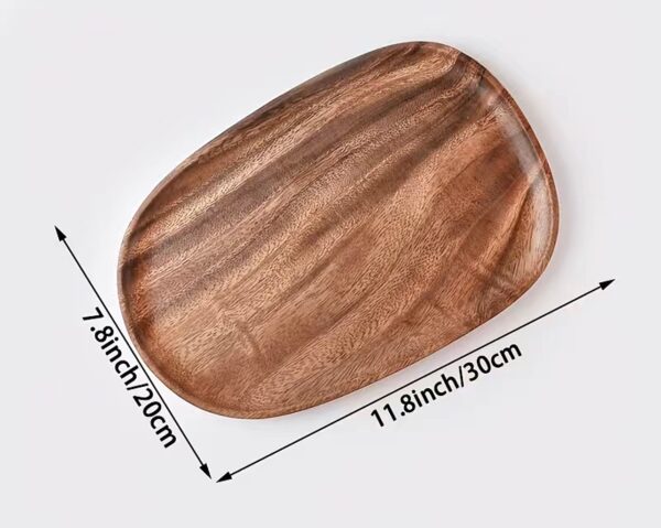 Platos irregulares de madera - Image 4