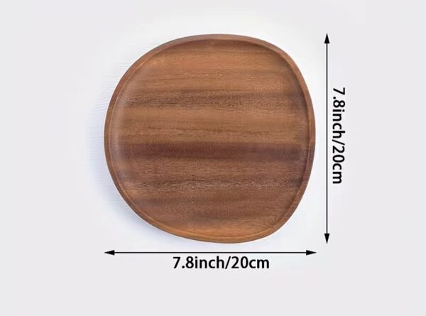 Platos irregulares de madera - Image 6