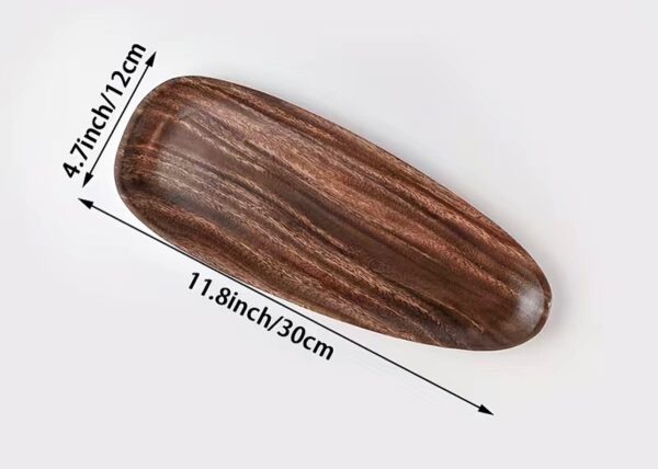 Platos irregulares de madera - Image 7